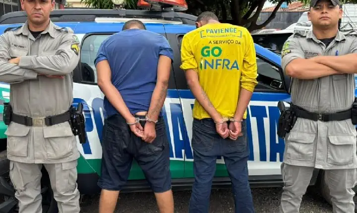 Polícia prende dupla suspeita de furto em Porangatu; parte do dinheiro foi recuperada