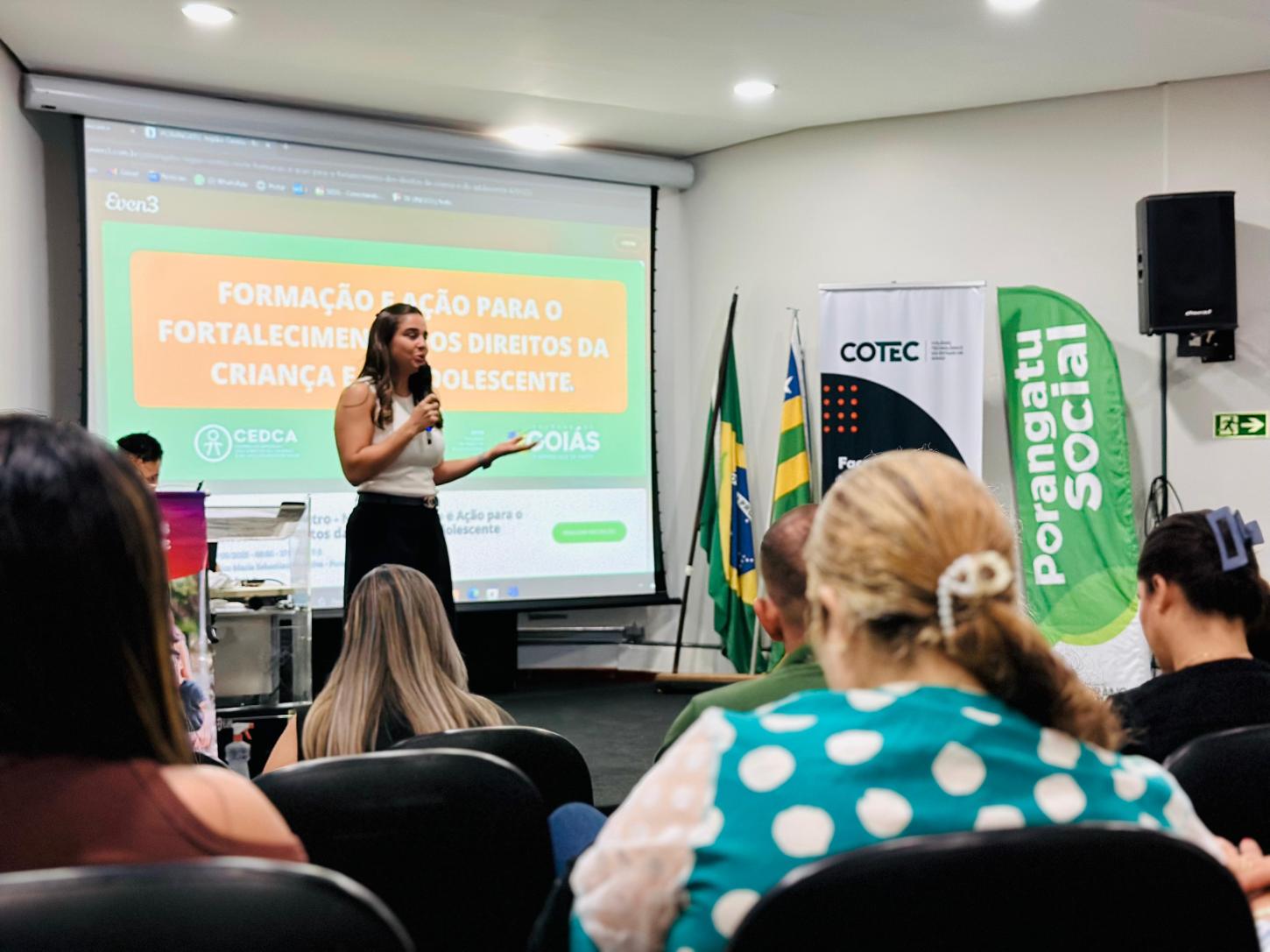 Porangatu recebe formação para fortalecimento dos direitos da criança e do adolescente